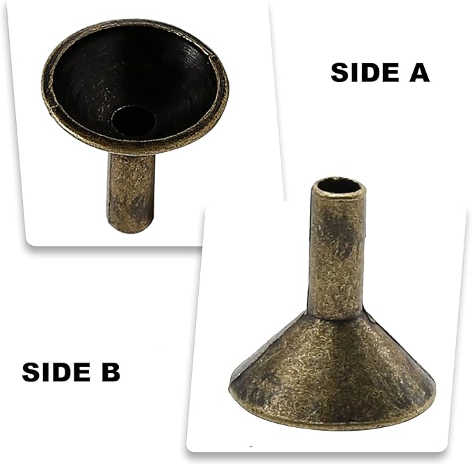 EATAKWARD 50PCS Metal Backflow Incense Sticks Holder Small Funnel Shape Incense Cone Tray Base Rack Holder Waterfall Incense Burner - Bloomnest