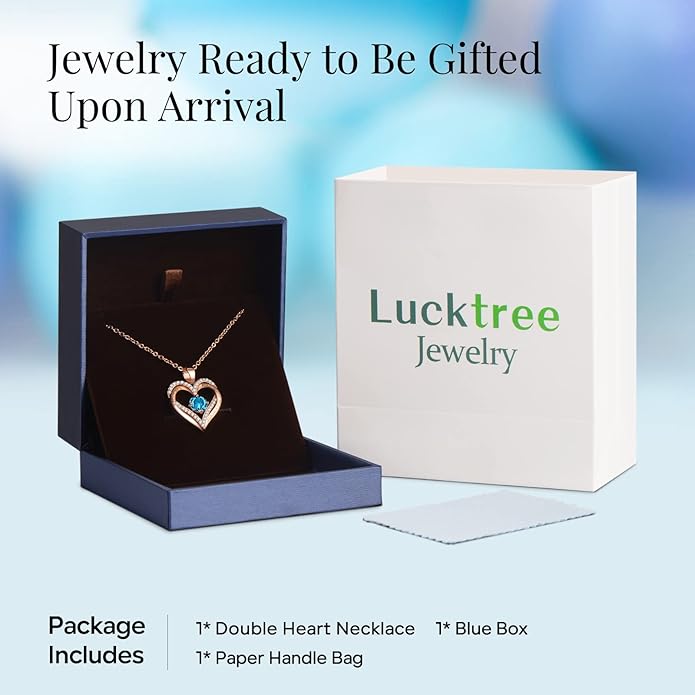 18K Rose Gold Necklaces for Women Birthday Gifts for Women Jewelry for Women Birthday Gifts for Wife Girlfriend Daughter Wife Birthday Gifts for Anniversary Mothers Day Christmas Valentines Gifts - Bloomnest