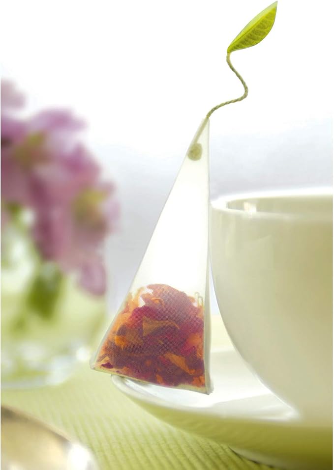 Tea Forte Assorted Black Tea Presentation Box Tea Gift Set Sampler, 20 Count, 2 of Each Variety Individually Wrapped Handcrafted Pyramid Infuser Bags - Bloomnest