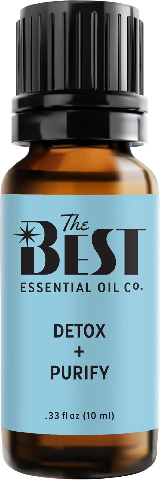 The Best Detox + Purify Essential Oil Blend- Premium Grade- 100% Pure & Natural for Aromatherapy, Diffuser, Spa, Massage, Air Freshener- 10 ml (.33 fl oz) - Bloomnest