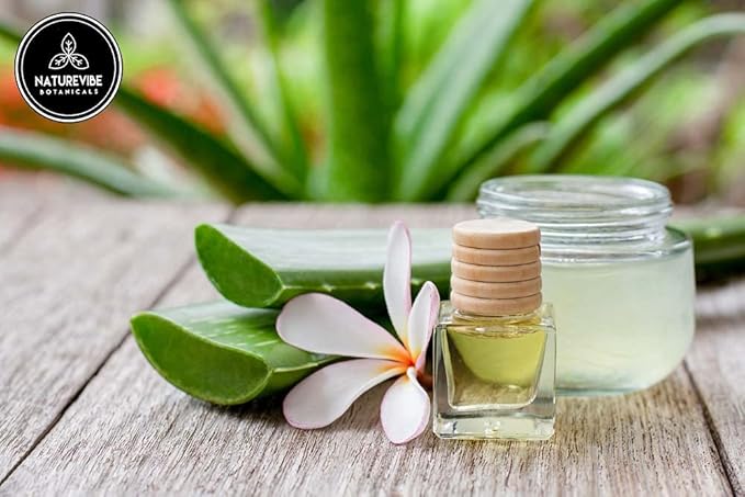 Naturevibe Botanicals Aloevera Oil 32 Ounces | 100% Pure and Natural | Great for Skin Care and Hair Care - Bloomnest