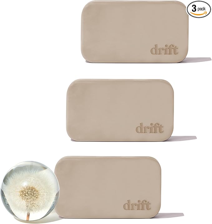 Drift Car Air Freshener - The Original Stone Air Freshener - Car Odor Eliminator - Long Lasting Scent - Metal Clip - Essential Oils -Clean Ingredients - Open Air Scent 3 Pack Refill - NO CLIP INCLUDED - Bloomnest