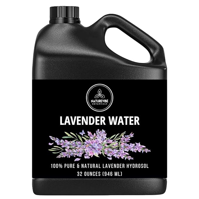 Naturevibe Botanicals Lavender Water 32 Ounces | 100% Pure and Natural | Great for Skin Care and Hair Care - Bloomnest
