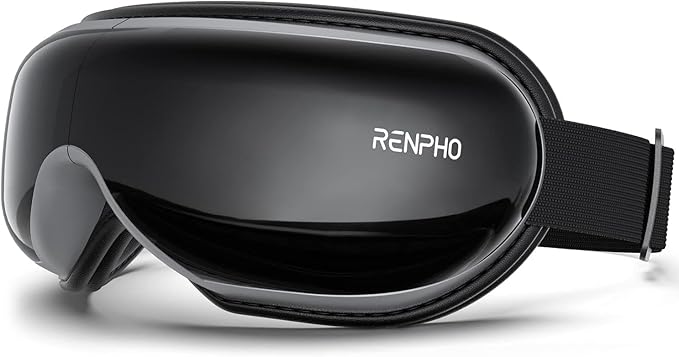 RENPHO Eyeris 1 Eye Massager with Heat, Eye Mask for Migraine, Smart Sleep Mask for Dry Eyes Relax, Reduce Strain Massage Equipment for Mom Dad Women Men Her Him - Bloomnest