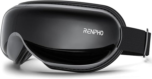 RENPHO Eyeris 1 Eye Massager with Heat, Eye Mask for Migraine, Smart Sleep Mask for Dry Eyes Relax, Reduce Strain Massage Equipment for Mom Dad Women Men Her Him - Bloomnest
