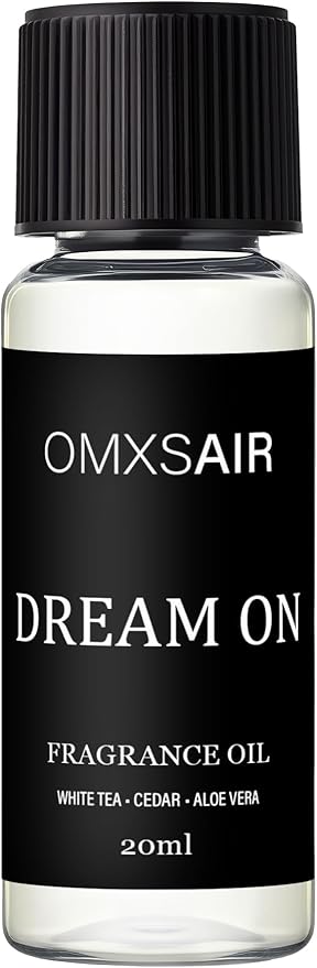 Luxury Hotel Scent Dream On Oil Diffuser Refill Kit | Long Lasting Essential Oil for Large Room,HVAC & Car Waterless Fragrance Diffusers| Nanotech Formula| Spa Calming Aromatherapy Oil (20ml/0.7FL oz) - Bloomnest