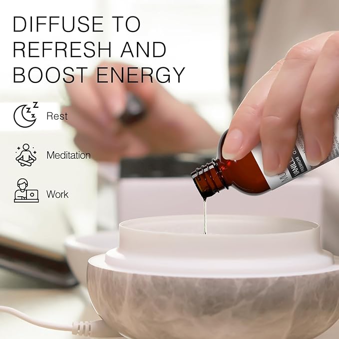 Vanilla Essential Oil, 100% Natural and Pure Vanilla Oil for Skin Care, 100ML Premium Grade Essential Oils Aromatherapy Scented Oils for Diffuser, Humidifier, Home, Candle Soap Making - Bloomnest