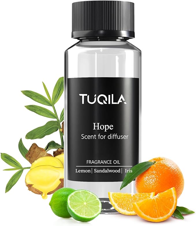 Hotel Diffuser Oil Hope - 120ML Luxury Essential Scent Oils for Cold Air & Waterless Diffusers, Long-Lasting Fragrance Oil for Home, Spa, Office - Premium Aroma Oil Refill, Hotel-Style Air Freshener - Bloomnest