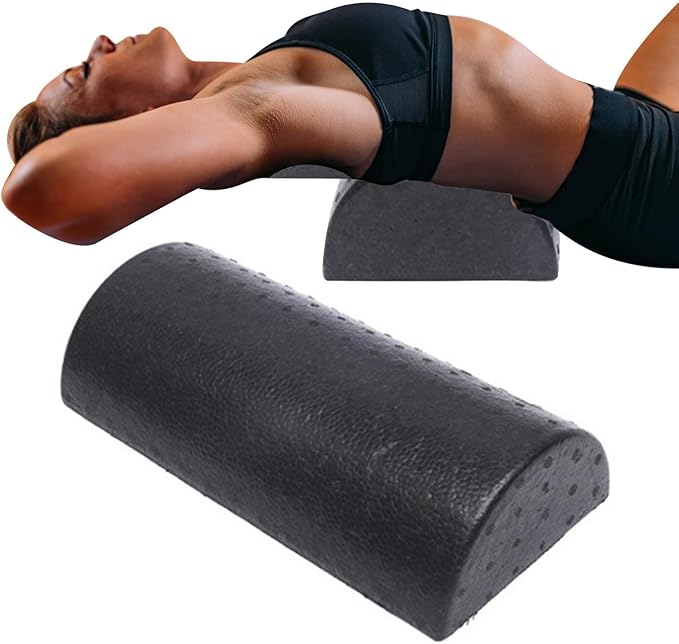 Half Round Foam Roller - Balance Foam Roller for Physical, Yoga, Pilates, Core Strength Training, Sport Recovery & Physical Restoration at Home, Clinic & Gym - Bloomnest