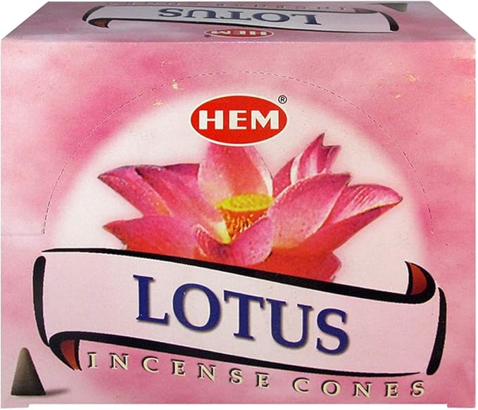Lotus Incense Cones and Cone Incense Burner Bundle Insence Insense Hem Incense TRUMIRI