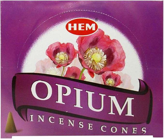Opium Incense Cones and Cone Incense Burner Bundle Insence Insense Hem Incense TRUMIRI