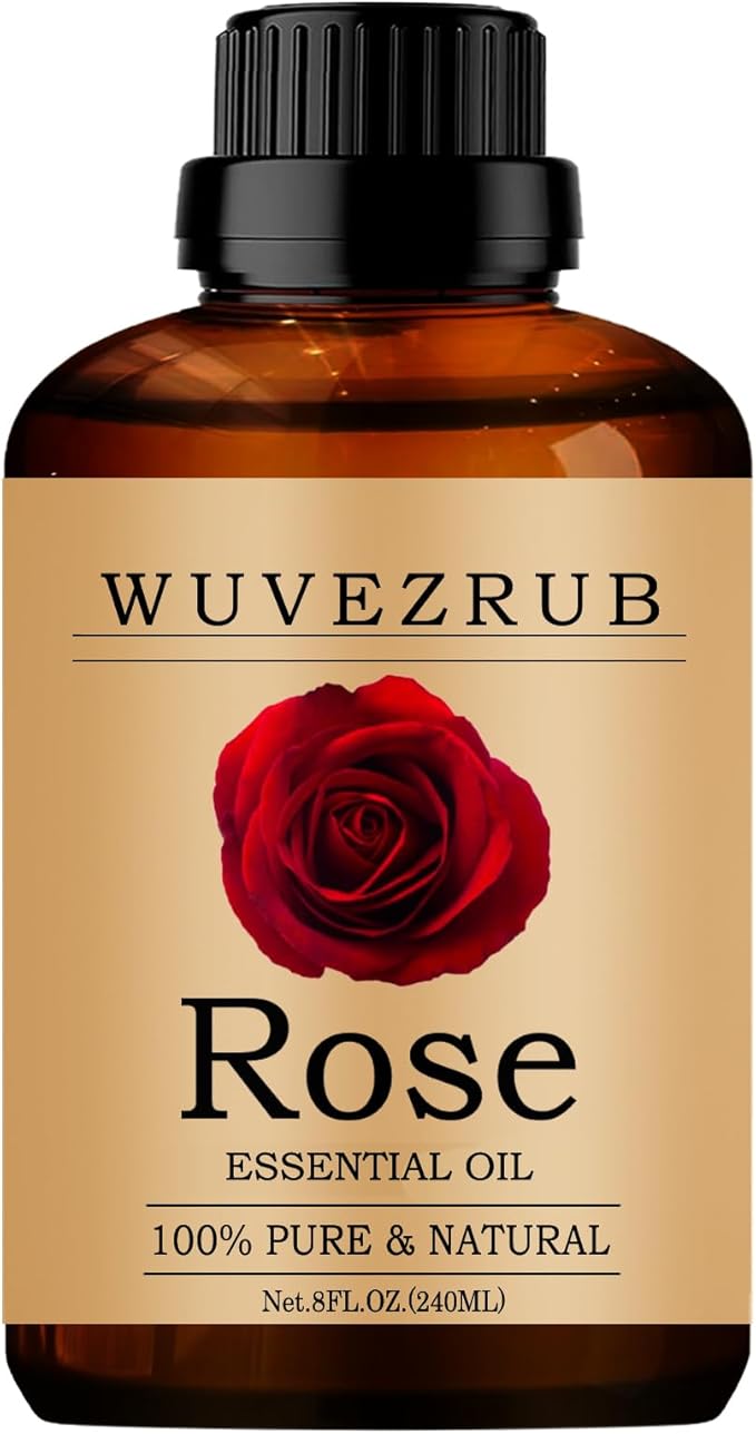 Rose Essential Oil, 240ML Pure and Natural for Aromatherapy Diffuser - 8 Fl Oz - Bloomnest