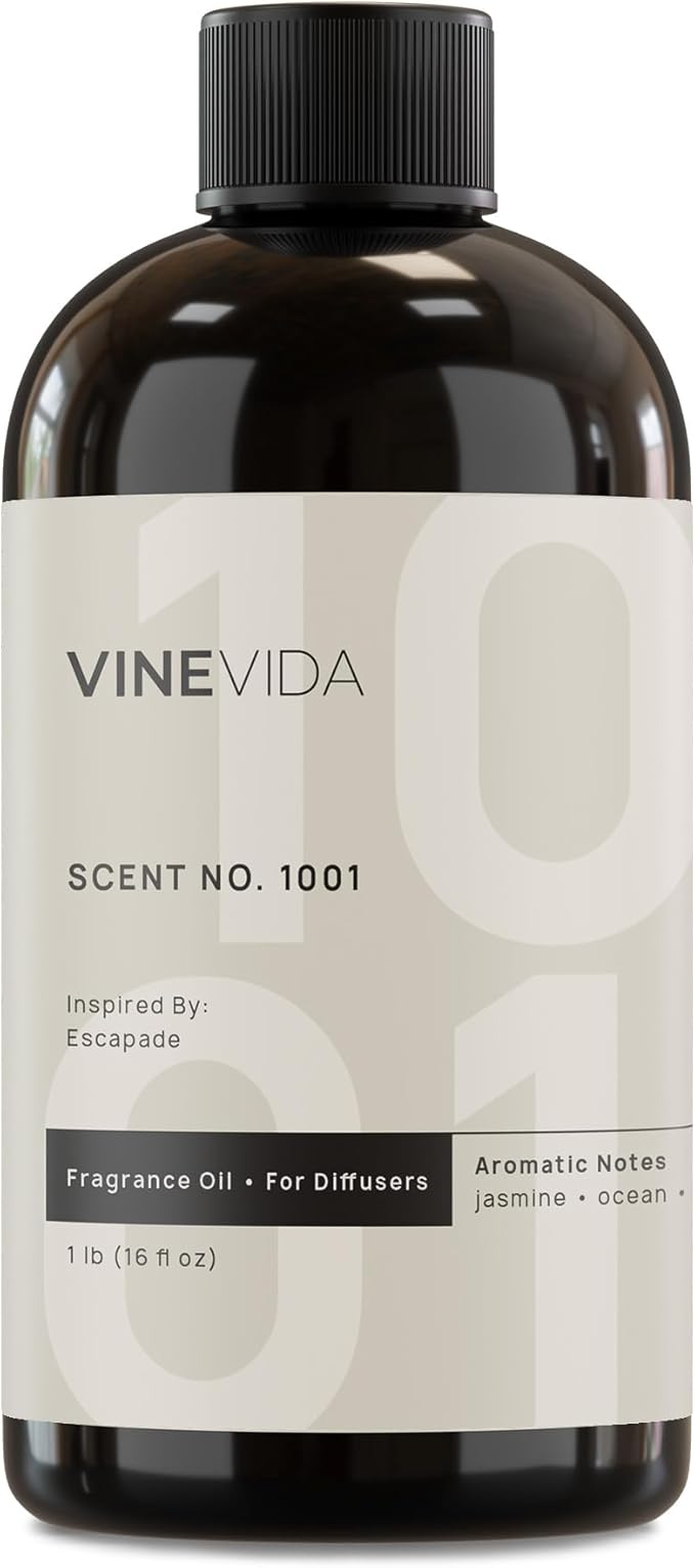 VINEVIDA 16oz Hotel Fragrance Collection Diffuser Oil - Cold Air Diffuser - Inspired by Ritz Carlton Hotel Scent No.1001 VINEVIDA