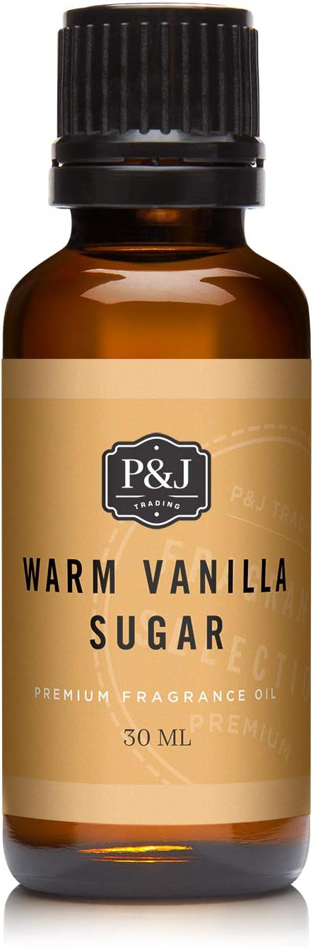 P&J Trading Fragrance | Warm Vanilla Sugar Oil 30ml - Candle Scents for Candle Making, Freshie Scent, Soap Making Supplies, Diffuser Oil Scents - Bloomnest