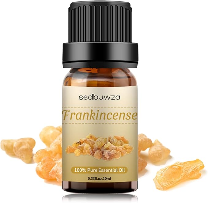 Sedbuwza Frankincense Essential Oil, Pure Organic Frankincense Fragrance Oil for Diffuser, Humidifier, Soap, Candle, Perfume Sedbuwza