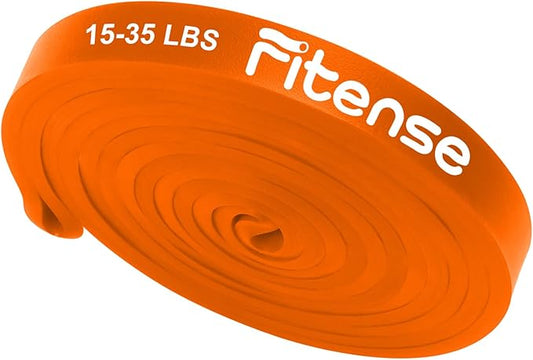 Resistance Bands Set - Pull Up Bands for Men Women, Exercise Bands Resistance with Door Anchor, Training Poster & Pouch for Body Stretching, Pull Up Assist - Bloomnest
