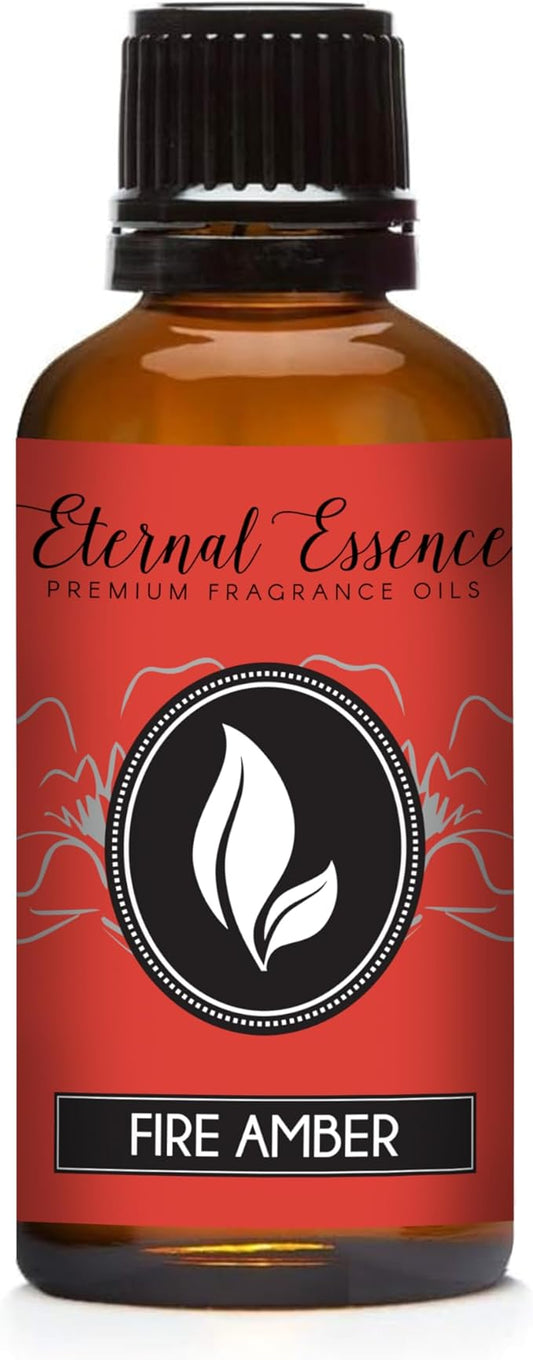 Eternal Essence Oils Fire Amber 30ml Premium Fragrance Oil - for Candle, Soap Making, Aromatherapy, Diffusers, Home Care, & Humidifiers - Bloomnest