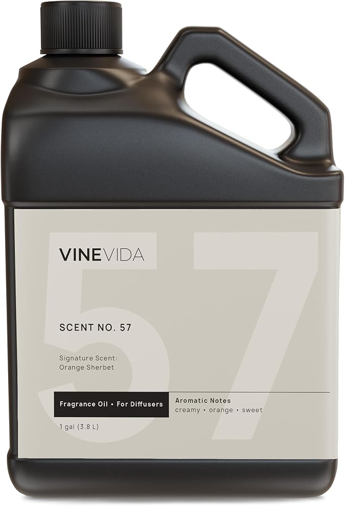 VINEVIDA [128 Fl Oz] Orange Sherbet Fragrance Oil for Cold Air Diffusers, Essential Oils for Diffuser Oil Refill & Air Freshener Room Spray - Bloomnest