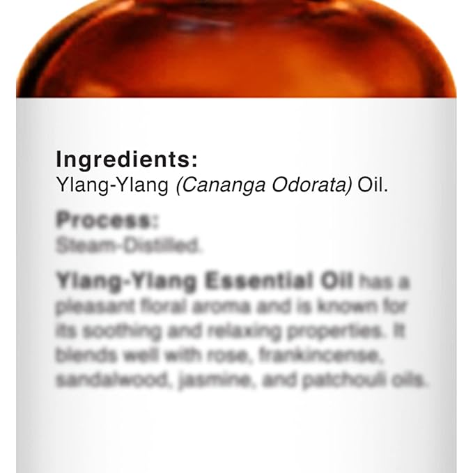 Majestic Pure Ylang Ylang Essential Oil with Glass Dropper - 1 Fl Oz - 100% Pure and Natural Ylang Ylang Oil - Premium Grade Essential Oils for Diffuser, Aromatherapy, Soap and Candle Making - Bloomnest