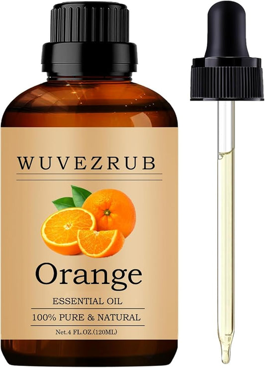Orange Essential Oil - 120ML Pure and Natural for Aromatherapy Diffuser - 4 Fl Oz - Bloomnest