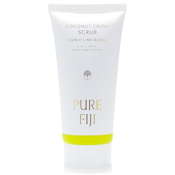 Pure Fiji Coconut Crush Scrub, Coconut Lime Blossom (6oz/180ml)