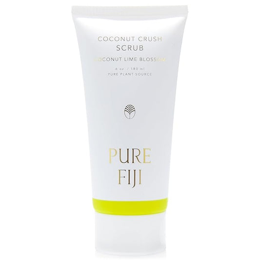 Pure Fiji Coconut Crush Scrub, Coconut Lime Blossom (6oz/180ml)