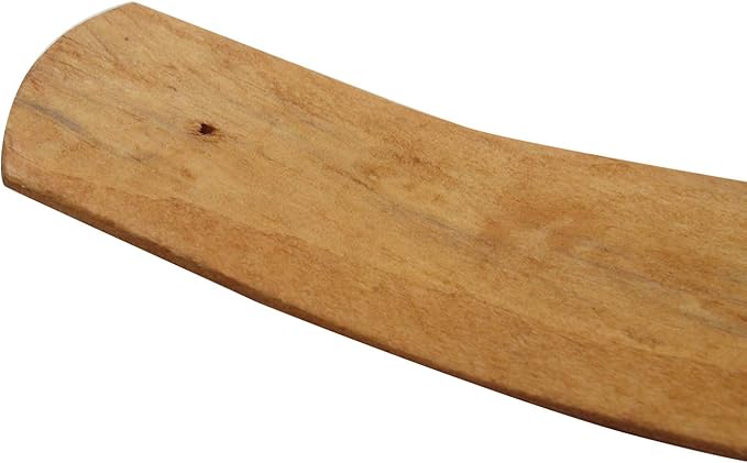 TRENDBOX 10pcs Handmade Plain Wood Wooden Incense Stick Holder Burner Ash Catcher Natural Design Buddhist