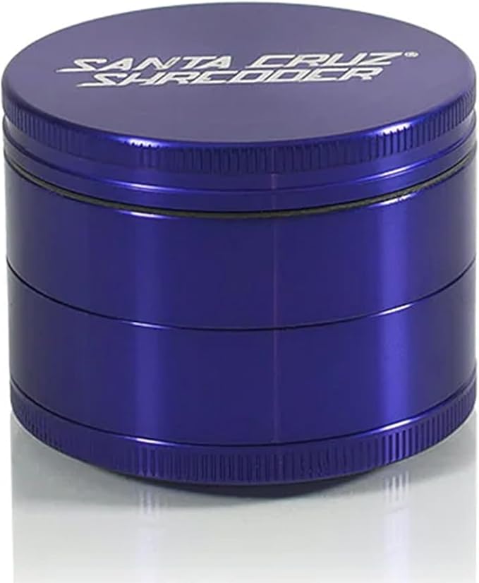 Santa Cruz Shredder Herb and Spice Grinder Made in USA (Large (2.7 Inch), Purple) - Bloomnest