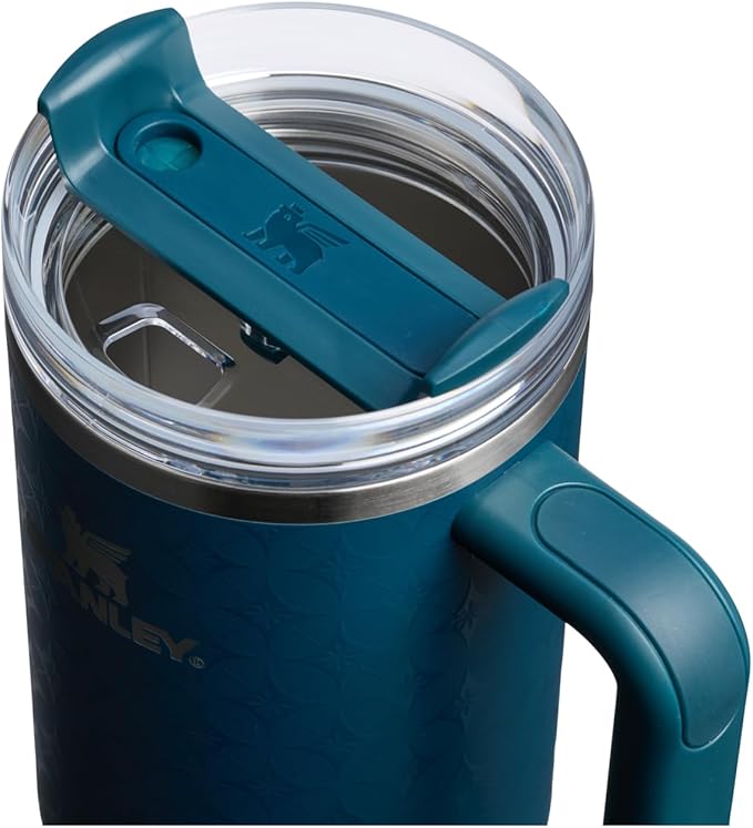 STANLEY Quencher H2.0 Tumbler with Handle and Straw 40 oz | Flowstate 3-Position Lid | Cup Holder Compatible for Travel | Insulated Stainless Steel Cup | BPA-Free | Ponderosa Star - Bloomnest