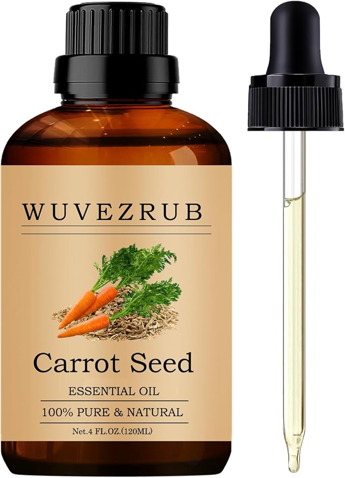 Carrot Seed Essential Oils, 120ML 100% Pure and Natural Essential Oil for Aromatherapy Diffuser - Carrot Seed /4 Fl Oz - Bloomnest