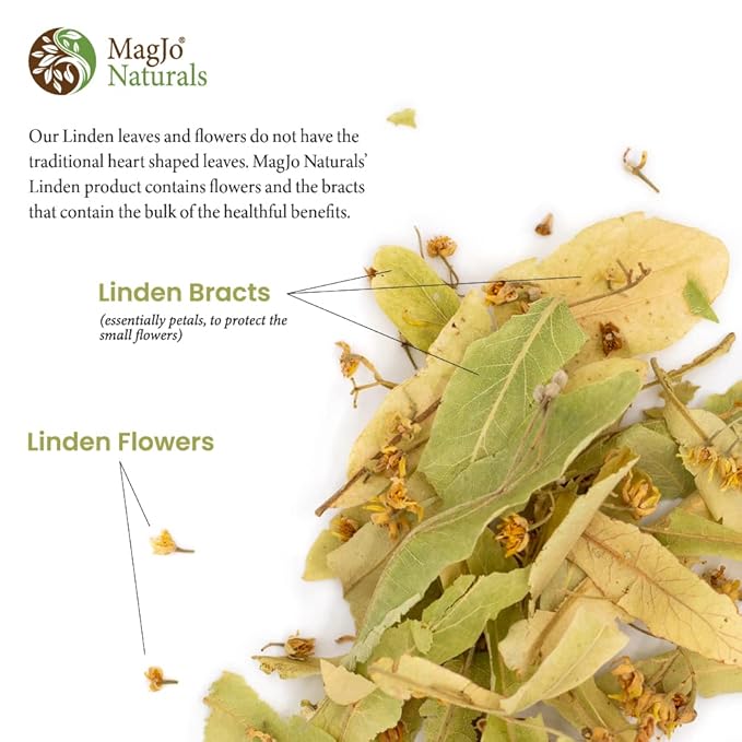MagJo Naturals Linden Loose Leaf Tea Wild Harvest - Bloomnest