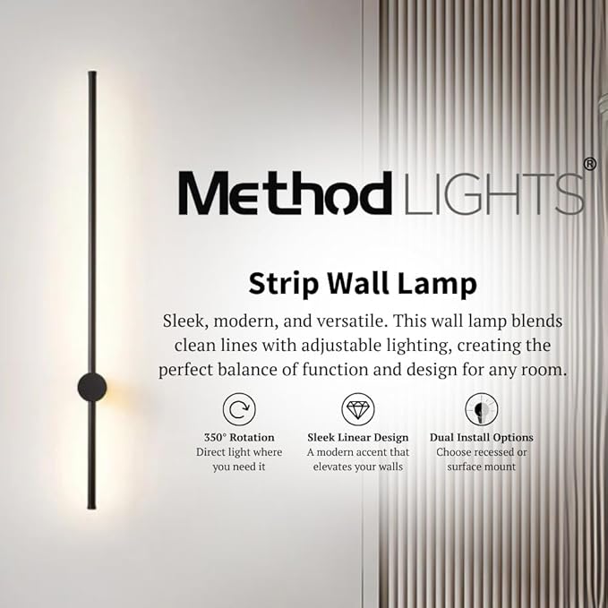 Method Lights Strip Wall Lamp - Bloomnest