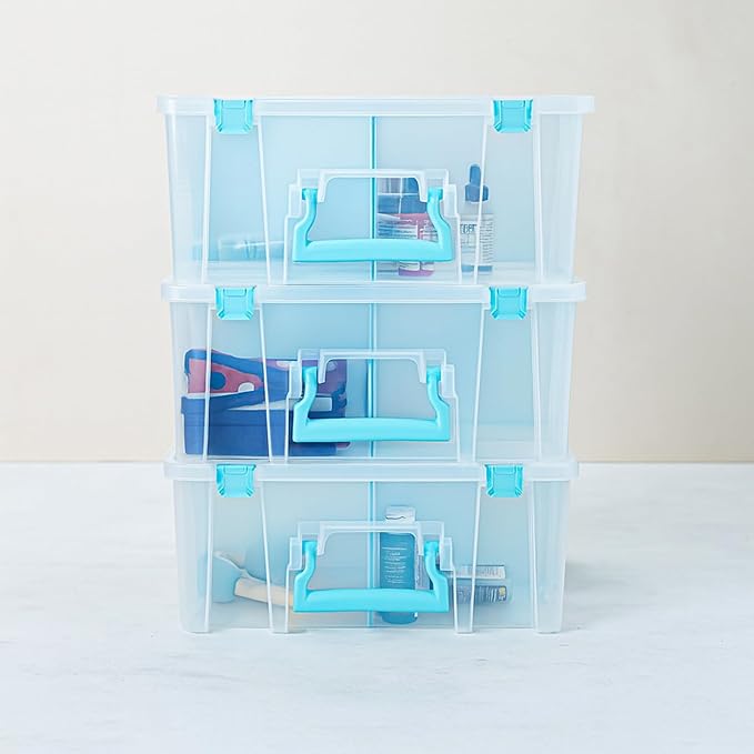 ArtBin Super Satchel Double Deep Compartment Box - Art Storage with 8 Removable Compartments, Smart Closure for Craft Supplies - Bloomnest