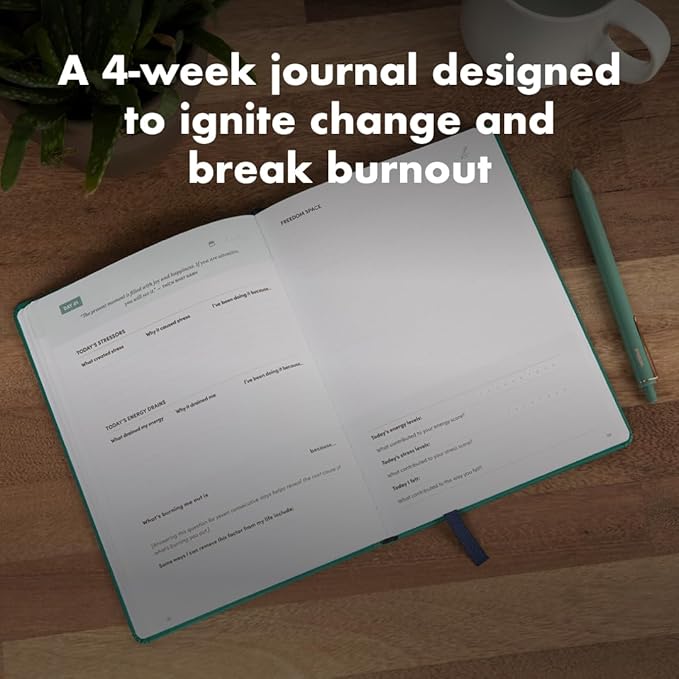 BestSelf Guided Self Care Journal for Mental Health and Overcoming Burnout | Address and Prevent Burnout | Gratitude, Mindfulness, and Healing Prompts BestSelfCo