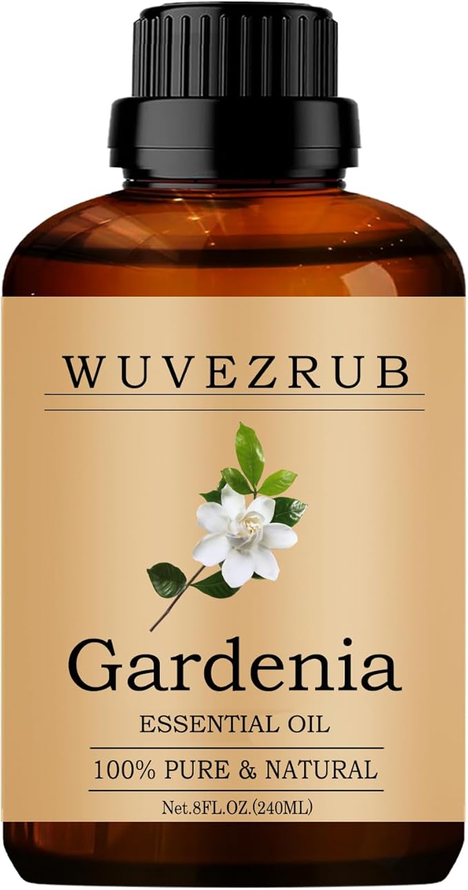 Gardenia Essential Oils, 240ML Pure and Natural Essential Oil for Aromatherapy Diffuser - Gardenia /8 Fl Oz - Bloomnest