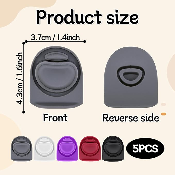 5pcs Replacement Stopper Seal Compatible with Owala FreeSip 24oz 32oz,Water Bottle Lid Insert Cap Rubber Seal Parts for Owala 16/19/24/32/40oz Spout Gasket Mouth piece Accessories F4 Frokolla