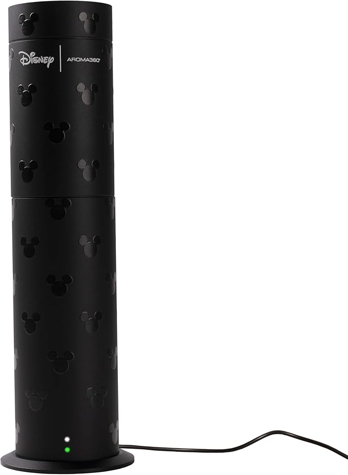 Aroma360 -Disney-Mini Pro Scent Diffuser-Aroma Diffuser for Essential Oils-Cold-Air Diffusion-600sq.ft. Coverage-Waterless Air Diffuser-Disney Mickey Mouse Works Exclusively with Pro Pod Bottles - Bloomnest