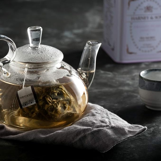 Harney & Sons Dragon Pearl Jasmine Tea, 20 Count(Pack of 1) - Bloomnest