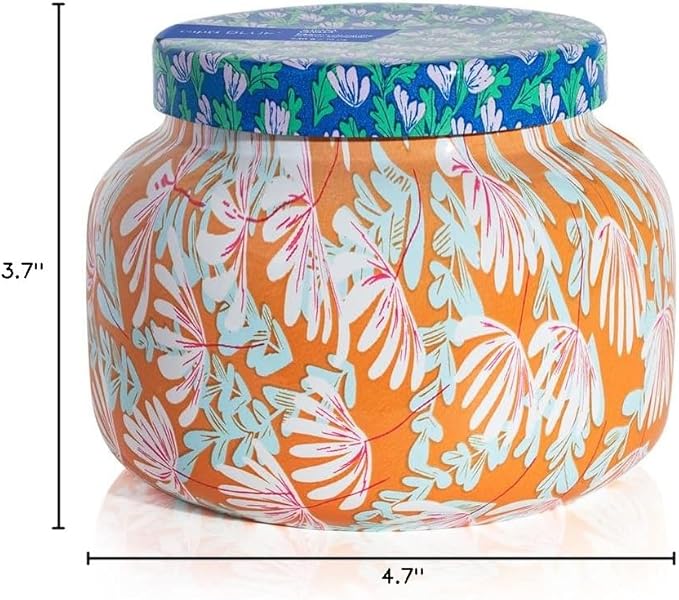 Capri Blue Scented Candles - Pattern Play Glass Jar Candles - Long Lasting Soy Wax Blend - Luxury Home Decor - Notes of Vanilla, Bergamot, & Sandalwood - Gifts for Women (Havana Vanilla, 19 oz) - Bloomnest