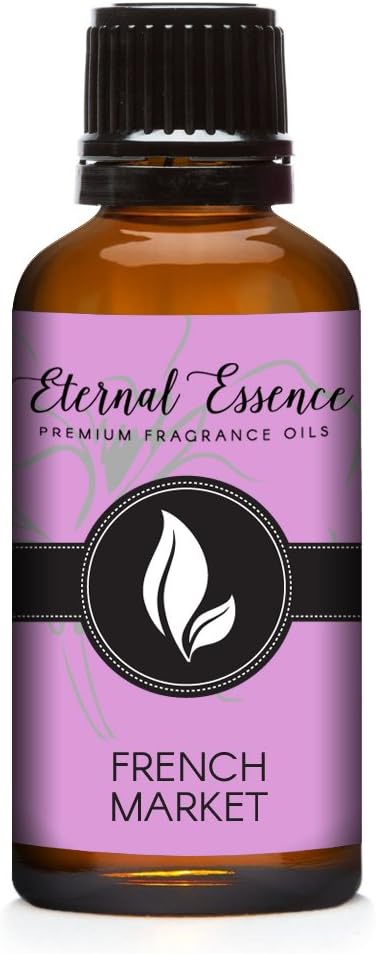 Eternal Essence Oils French Market 30ml Premium Fragrance Oil - for Candle, Soap Making, Aromatherapy, Diffusers, Home Care, & Humidifiers EternalEssenceOils