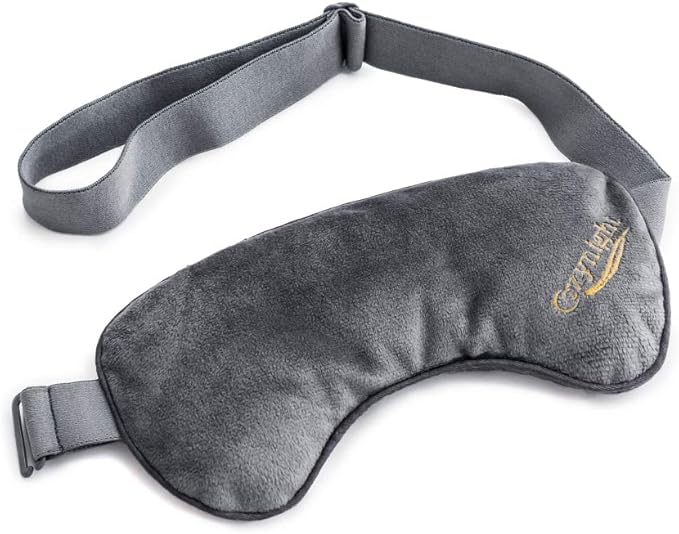 Cozynight Weighted Lavender Eye Mask for Sleeping, Yoga, Dry Eyes, Headache, Migraine Relief - Great Relaxation Gifts for Mom, Dad, Women, Men - Aromatherapy Lavender Eye Pillow Gift - Bloomnest