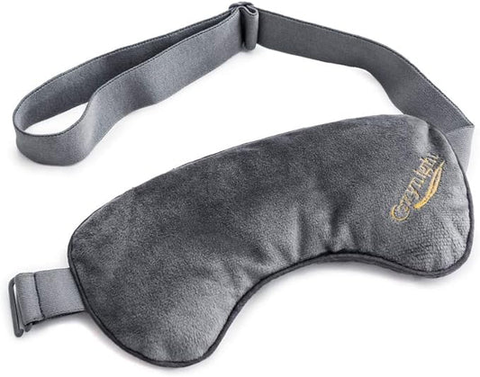 Cozynight Weighted Lavender Eye Mask for Sleeping, Yoga, Dry Eyes, Headache, Migraine Relief - Great Relaxation Gifts for Mom, Dad, Women, Men - Aromatherapy Lavender Eye Pillow Gift - Bloomnest