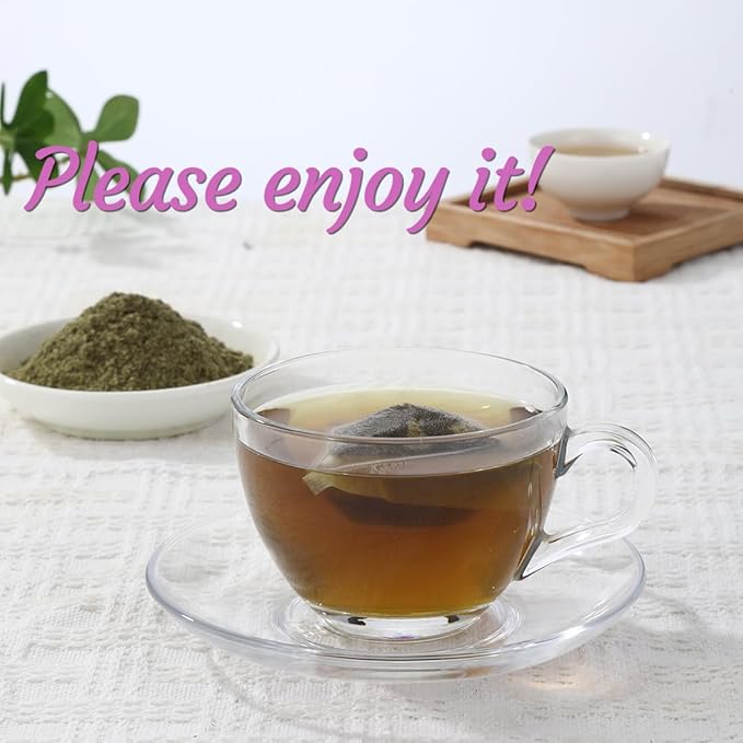 60 Premium Red Clover Tea Bags, Made with 100% Natural Red Clover Flowers & Herb, Rich in Antioxidants & Supports Wellness, No Additives & Caffeine Free. - Bloomnest