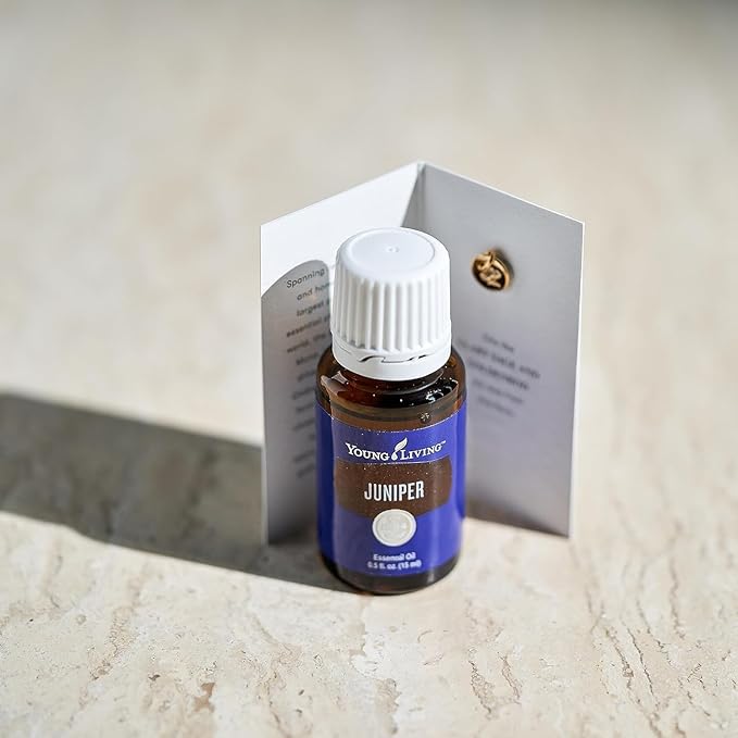 Young Living Juniper Essential Oil | 15 ml | Supports a Fresh, Grounding Aroma | Premium for Diffuser, Skincare & Massage | Relaxation & Focus - Bloomnest