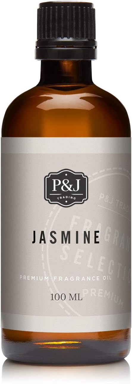 P&J Trading Fragrance Oil | Jasmine Oil 100ml - Candle Scents for Candle Making, Freshie Scents, Soap Making Supplies, Diffuser Oil Scents PJTrading