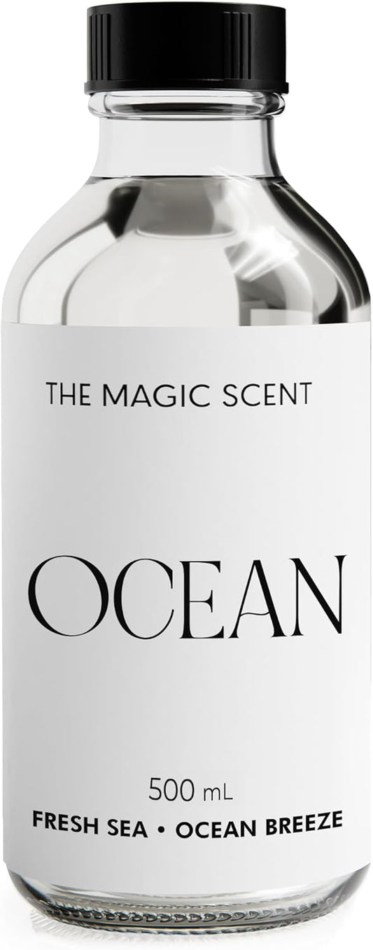 The Magic Scent Ocean Diffuser Oil - Hotel & Home Luxury Scents Inspired by Bali Resort - Oil Scents for Home Designed for Use in All Diffusers - 16.9 fl oz, 500 mL