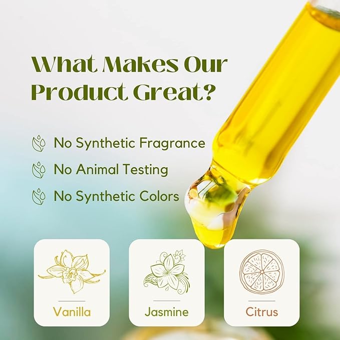Benatu Fragrance Essential Oils Set for Diffuser (Vanilla, Citrus, Jasmine Scents), Premium Natural Home Perfume Gift for Aromatherapy, Candle, Soap Making, Bath, Room, Car 3 Packs - Bloomnest
