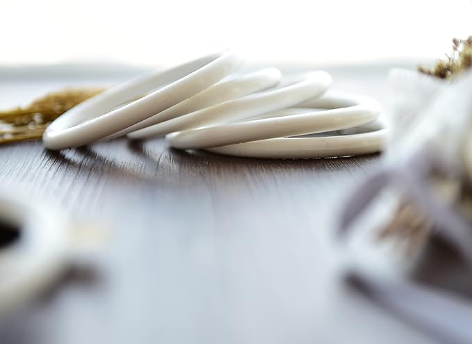 TOPFUND Crystal Singing Bowl Silicone O-Ring (Small) - Secure Resonance & Non-Slip Protection