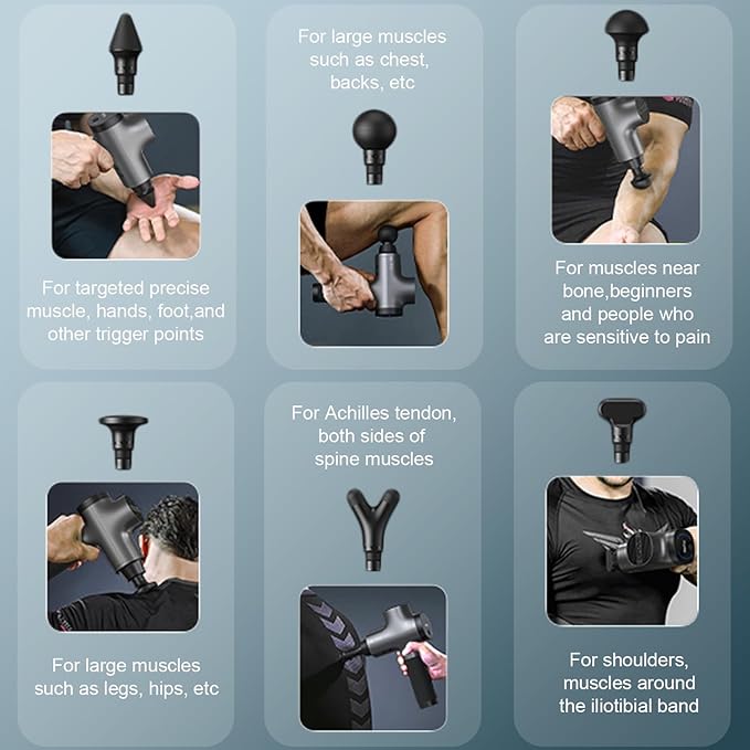 opove M3 Pro 2 Massage Gun Deep Tissue Percussion Muscle Massager for Workout, Percussive Therapy Fascia Gun for Athletes Fast Recovery, 30 Days Long Battery Life, 70lbs Stall Force - Bloomnest