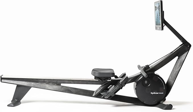 Hydrow Wave Rowing Machine with 16" HD Touchscreen & Speakers - Foldable | Live Home Workouts, Subscription Required - Bloomnest